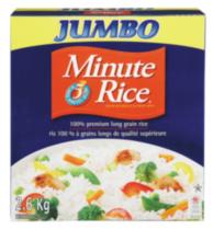 Minute Rice 100% Premium Long Grain Rice Jumbo