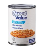 Great Value No Salt Chick Peas