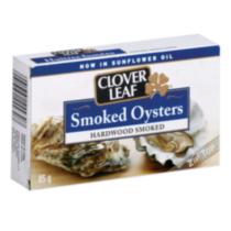 Clover Leaf Hardwood Smoked Oysters