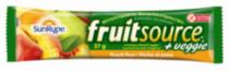 SunRype fruitsource + veggie Peach Pear 37g