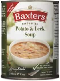 Baxters Favourites Potato and leek soup, 540 ml
