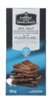 Our Finest Swiss Dark Chocolate Bar, Sea Salt