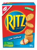 Ritz Low Sodium Crackers