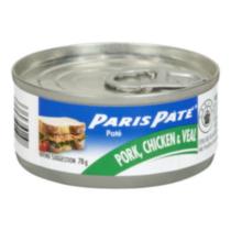 Paris Pate Pork, Chicken & Veal Pate 78g