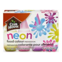 Club House Neon Food Colour Preparation