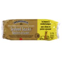 Brunswick Seafood Snacks in Lemon & Cracked Pepper