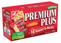 Premium Plus Salted Tops Crackers