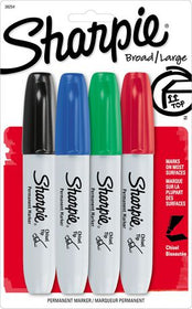 Sharpie Chisel Permanent Markers