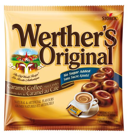 Werther’s Original No Sugar Added Caramel Coffee Hard Candy