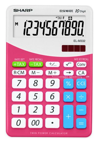 SHARP ELM332BPK Desktop Calculator