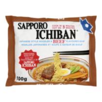 Sapporo Ichiban Japanese Style Noodles and Beef Soup