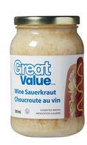 Great Value Wine Sauerkraut