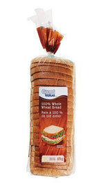 Great Value 100% Whole Wheat Bread
