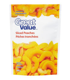 Great Value Sliced Peaches