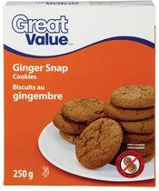 Great Value Ginger Snap Cookies