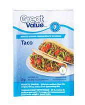 Great Value Low Sodium Mild Taco Seasoning Mix