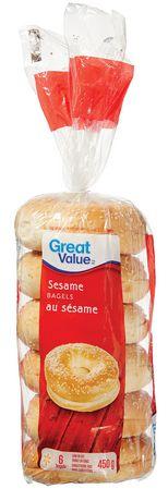 Great Value Sesame Bagels