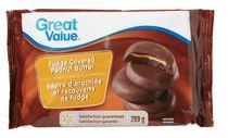 Great Value Fudge Covered Peanut Butter Filled Cookies