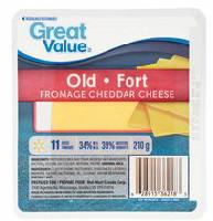 Great Value Old Cheddar Cheese
