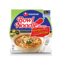 Nongshim Hot & Spicy Noodle Bowl