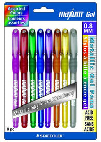 Maxum 0.8mm Gel Pens