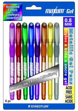 Maxum 0.8mm Gel Pens