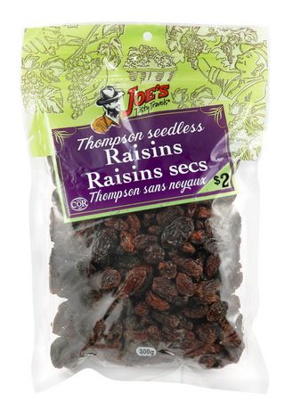 Joe`s Tasty Travels Thompson Seedless Raisins