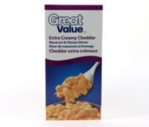 Great Value Macaroni & Cheese Extra Creamy Cheddar