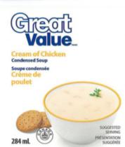 Great Value Cream of Chicken Condensed Soup