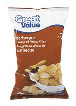 Great Value Barbeque Flavoured Potato Chips