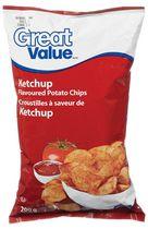 Great Value Ketchup Flavoured Potato Chips