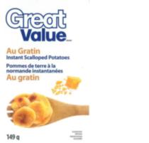 Great Value Au Gratin Instant Scalloped Potatoes