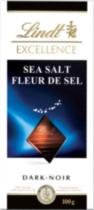 Lindt Excellence Dark Sea Salt Chocolate Bar