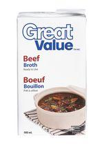 Great Value Beef Broth