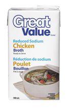 Great Value Reduced Sodium Chicken Broth