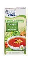 Great Value Organic Vegetable Broth