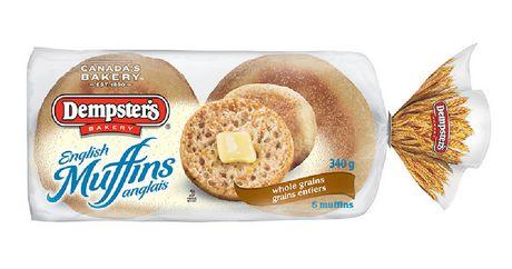 Dempster's® Whole Wheat English Muffins
