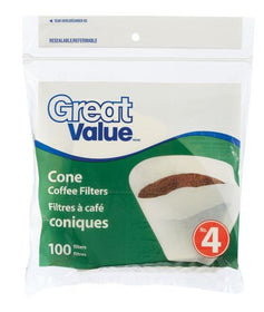 Cone Coffee Filters Size #4
