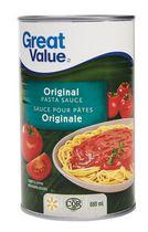 Great Value Original Pasta Sauce