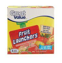 Great Value Unsweetened Strawberry Fruit Launchers Fruit Snacks