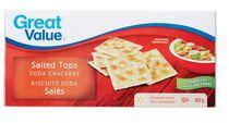 Great Value Salted Tops Soda Crackers