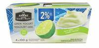 Our Finest Key Lime 2% M.F. Stirred Greek Yogurt