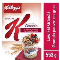 Kellogg's Special K* Low Fat Granola cereal, 553g