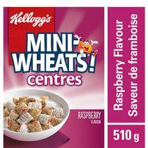 Kellogg's Mini-Wheats Cereal - Centres Raspberry Flavour - 510g