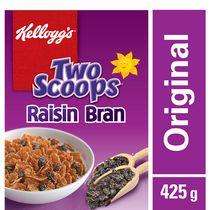 Kellogg's Two Scoops Raisin Bran Cereal 425g