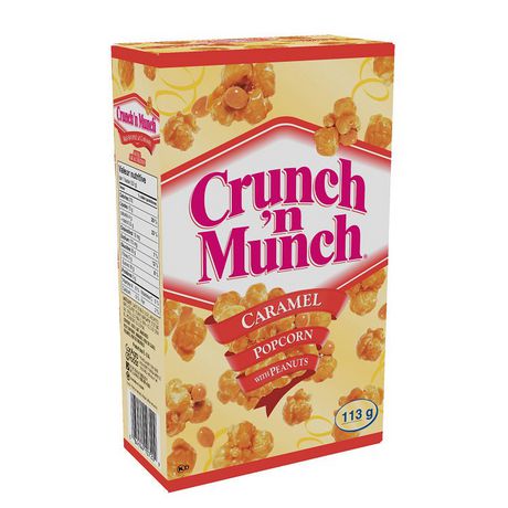 Crunch ’n Munch® Caramel with Peanuts Ready-to-Eat Popcorn