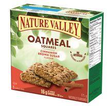 Nature Valley Cinnamon Brown Sugar Flavour Oatmeal Squares