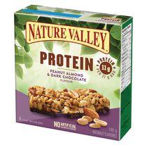 Nature Valley Protein Peanut Almond & Dark Chocolate Flavour Chewy Bars