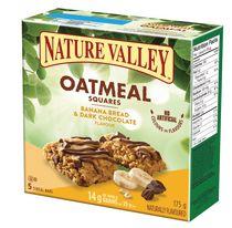 Nature Valley Oatmeal Squares - Banana Bread & Dark Chocolate Flavour
