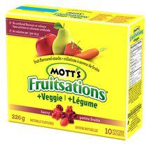 Mott's Fruitsations + Veggie Berry Fruit Flavoured Snacks